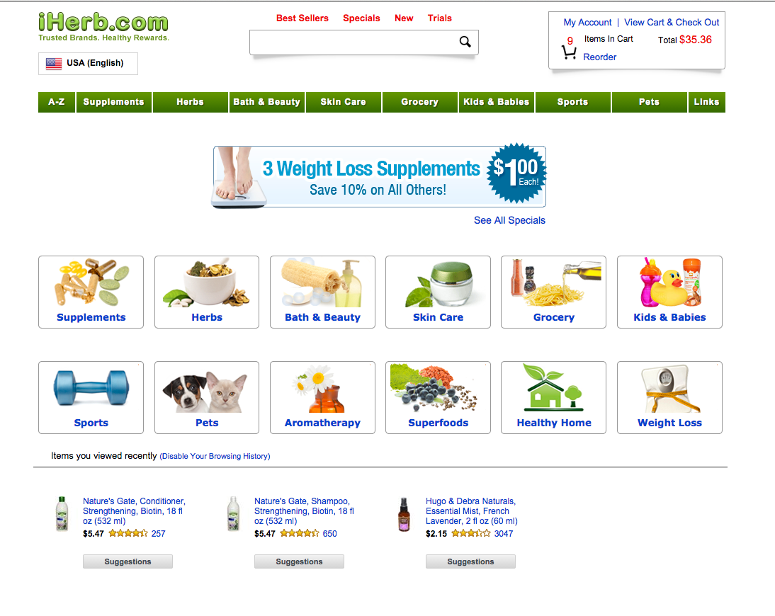 How iHerb builds trust with international shoppers - shipping experience review on iHerb