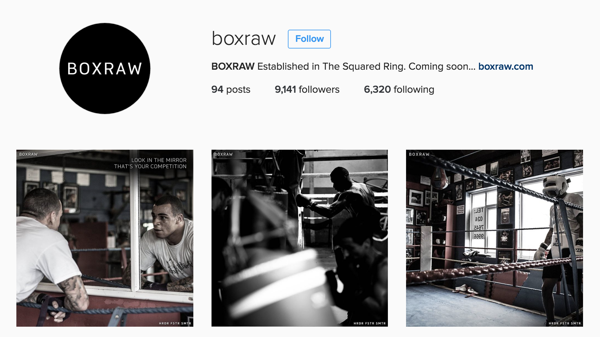 Building Momentum on Instagram with BOXRAW