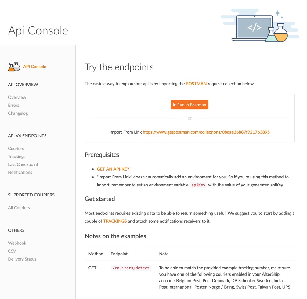 Product Update: A Brand New API Console Just For You