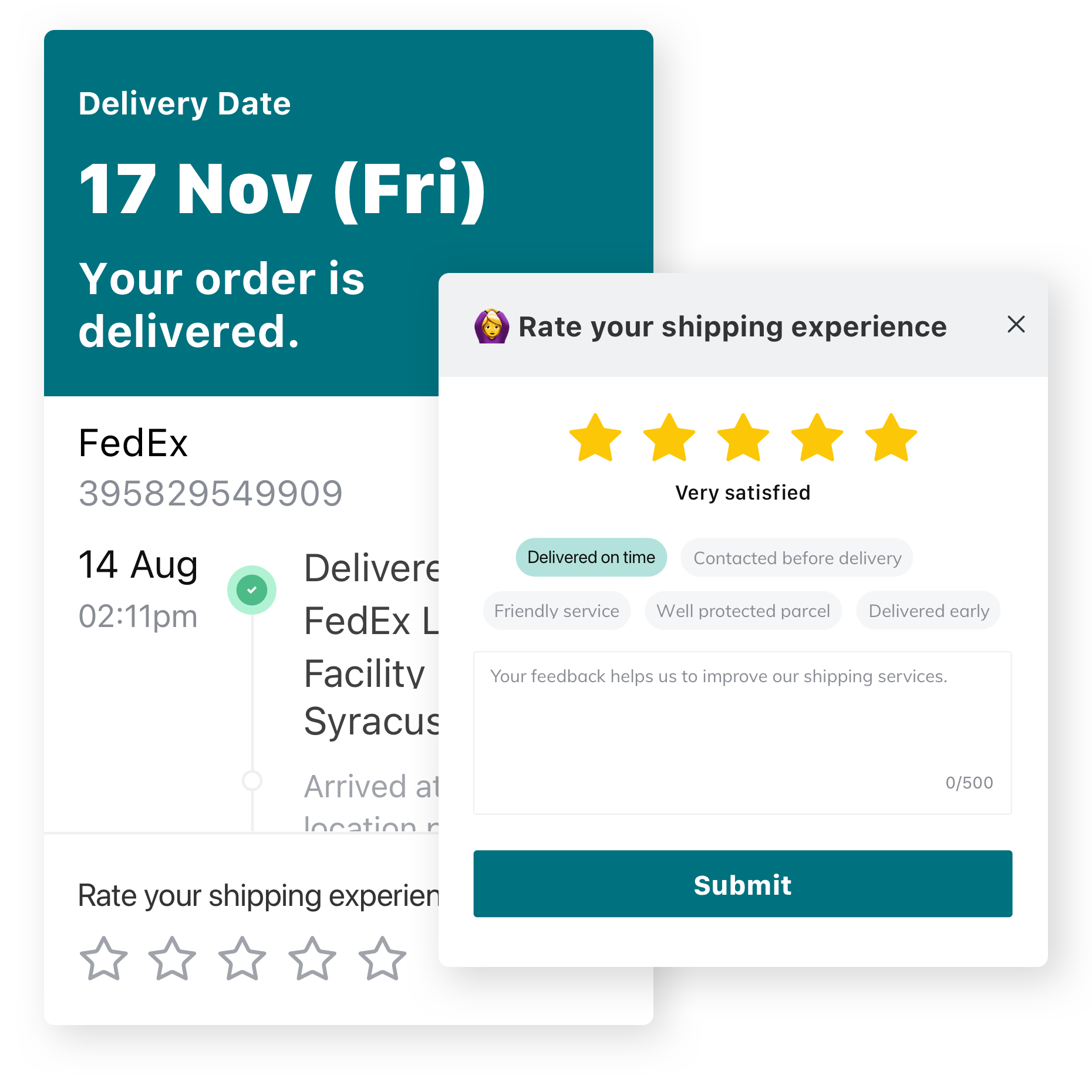 AfterShip new features: Customer reviews, mobile tracking app and more