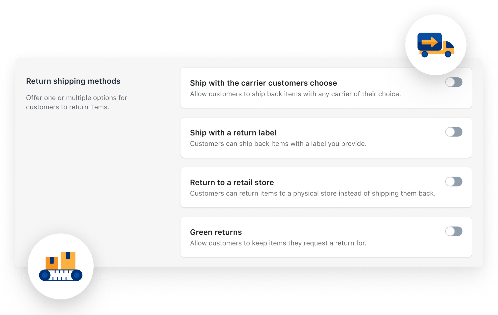 Use data on types of returns to optimize your product portfolio and processes