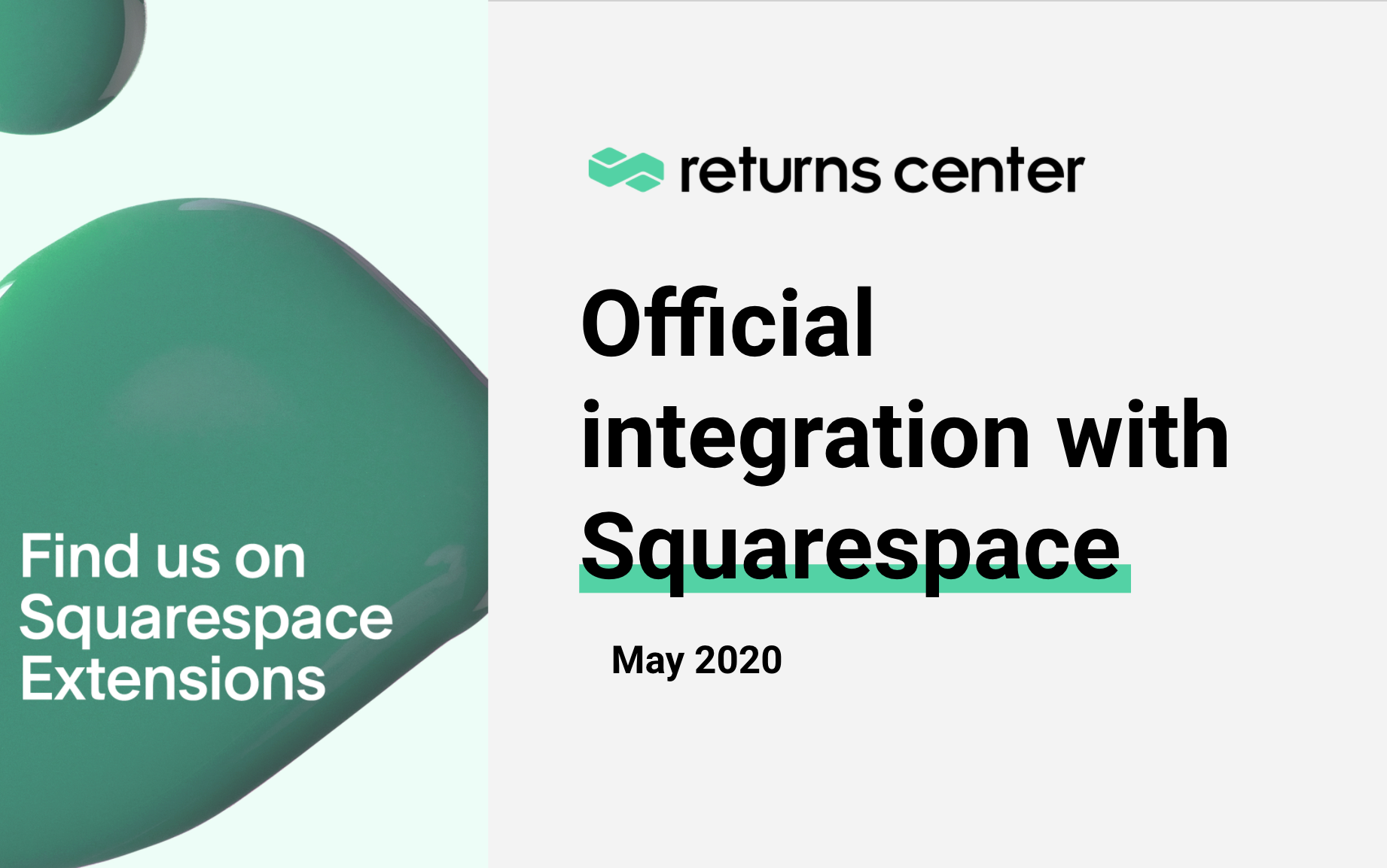 AfterShip Returns Center + Squarespace integration