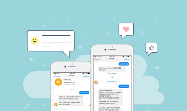AfterShip's All New Facebook Bot ! 🤖