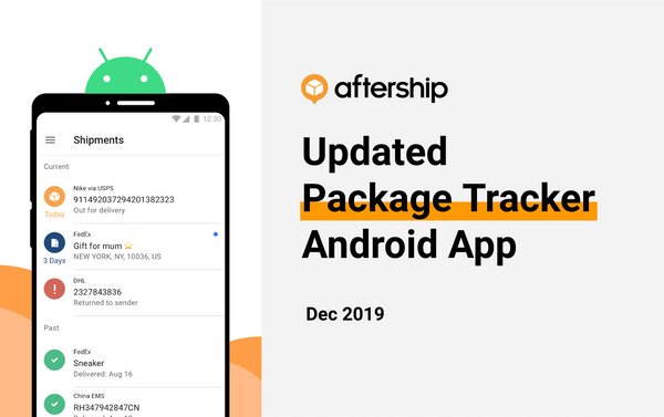 Introducing the New AfterShip Package Tracker (Android App)
