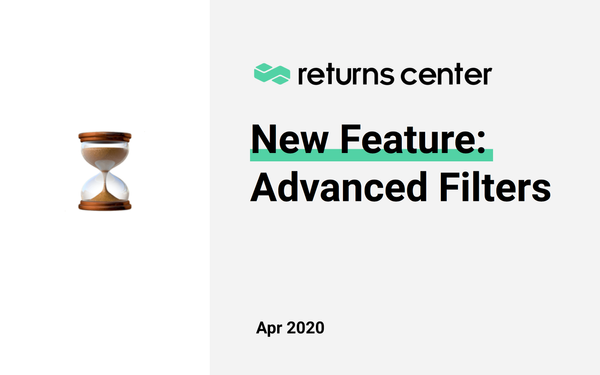 New Feature: Advanced filters