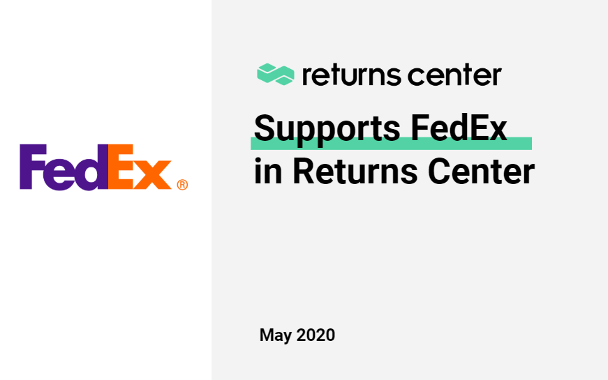Generate FedEx labels automatically with Returns Center