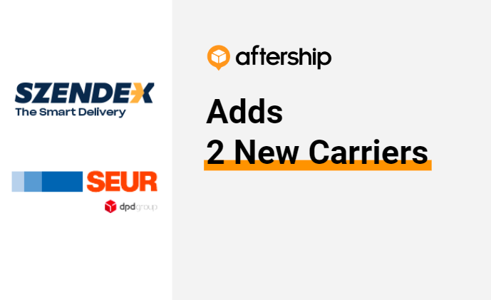 AfterShip adds 2 new carriers this week (20 July 2020 to 24 July 2020)