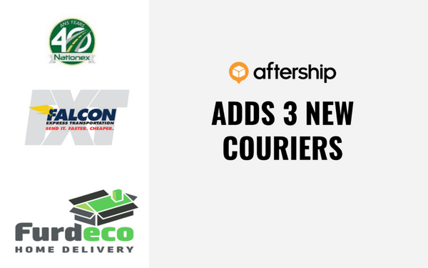 AfterShip adds 3 new couriers this week (19th Jan 2021-25th Jan 2021)